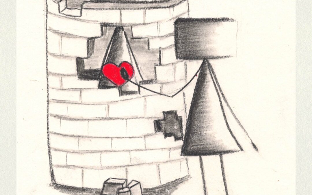 100daagse illustratie serie – Lou en liefdesbang